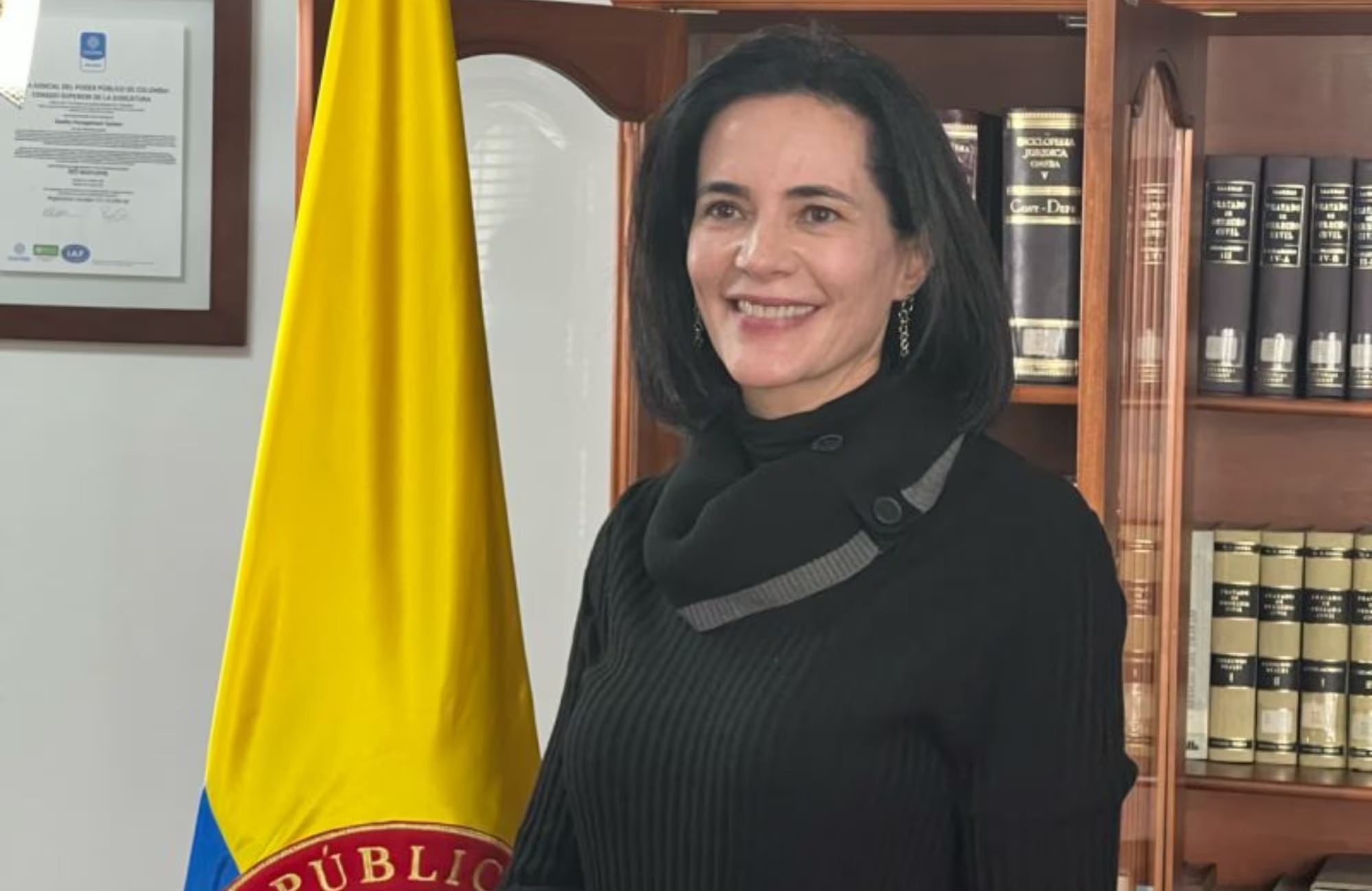Beatriz Eugenia Vélez Vengoechea es abogada de la Pontificia Universidad Javeriana - crédito LinkedIN