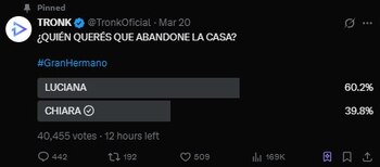 La cuenta Tronk se decidió