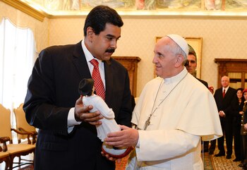 El presidente venezolano Nicolás Maduro,