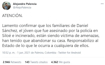 Familia de Daniel Sánchez