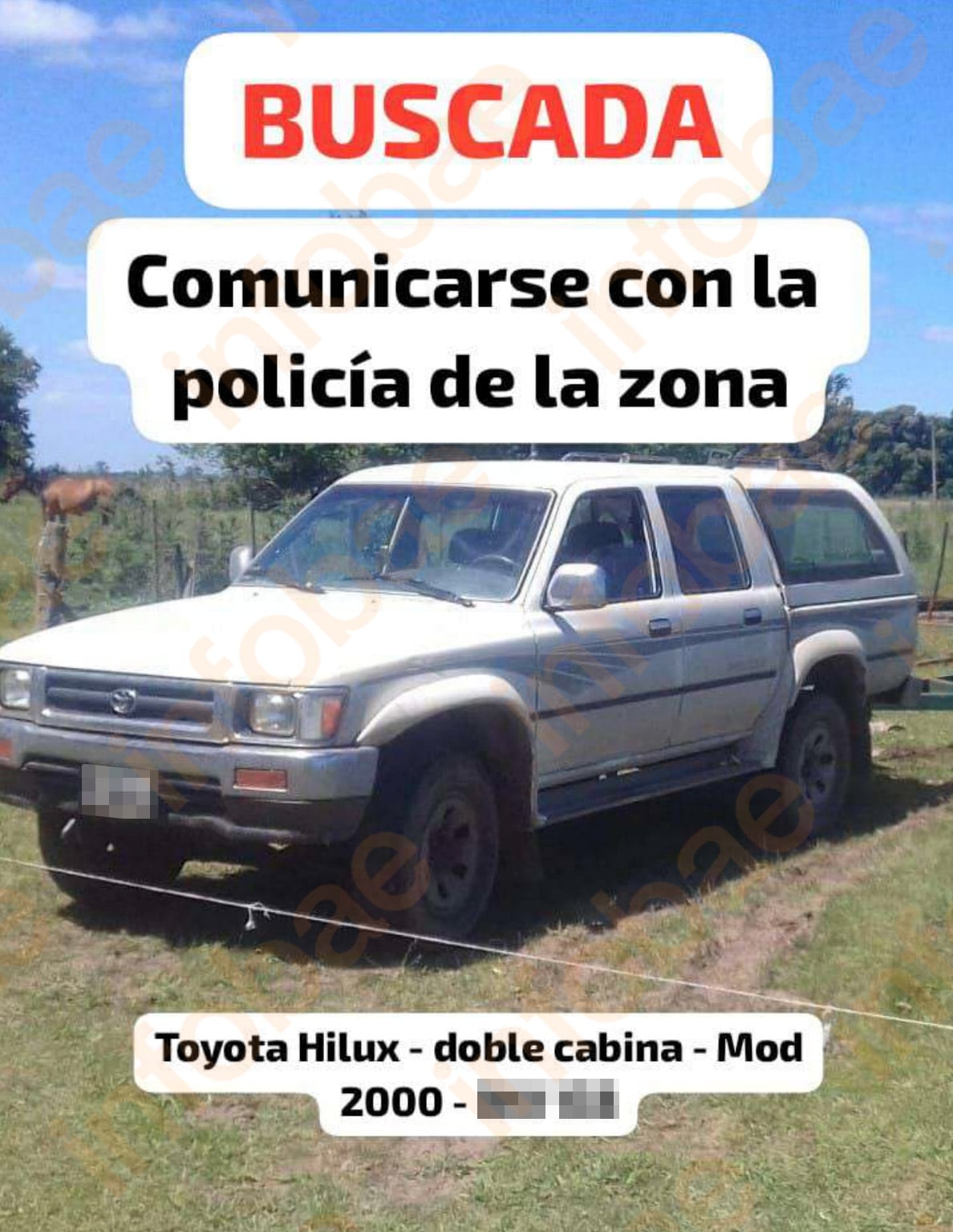 El robo de la camioneta ocurrió en octubre de 2023 en la zona oeste del Gran Buenos Aires. (Poder Judicial)