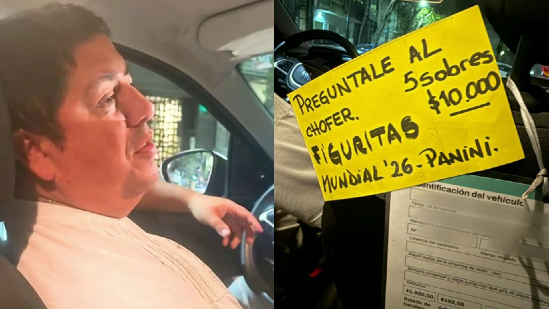 El taxista Esteban vende figuritas del Mundial 2026 en Buenos Aires para ayudar a sus hijos a completar el álbum