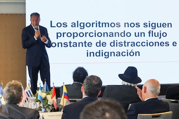 Daniel Hadad en la Reunión de Presidentes de las Comunidades y Junta Directiva