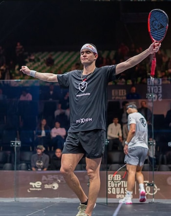 Diego Elías - CIB Egyptian Squash Open 2026 - Paul Coll - Mostafa Asal – Perú – deportes – 15 octubre