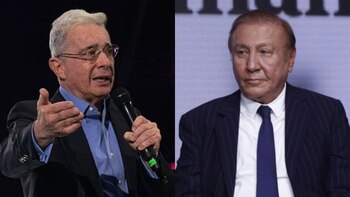 Álvaro Uribe le envió mensaje