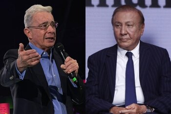 Álvaro Uribe y Rodolfo Hernández