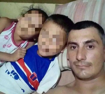 Gerardo Javier Reyna junto a