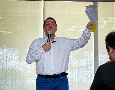 Tulio Gómez hace parte del América de Cali desde 2014, cuando empezó a comprar acciones y después se volvió el dueño - crédito @tulioagomez/X