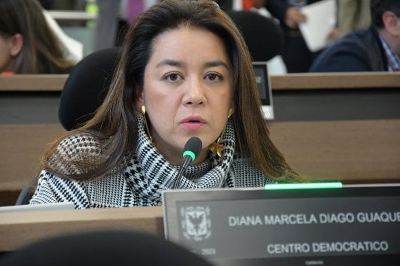 La Secretaría de Seguridad reportó 4.758 hurtos a comercio en Bogotá entre enero y julio, 935 menos que en el mismo periodo de 2025, mientras Diana Diago pidió al alcalde Carlos Fernando Galán reforzar la seguridad - crédito Concejo de Bogotá
