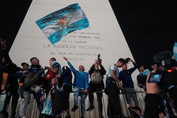 Festejos Argentina Inglaterra en el Mundial 2026 - Obelisco