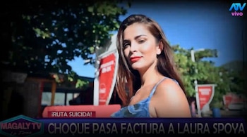 Magaly revela el contenido de cartas notariales enviadas a Laura Spoya por accidente, deudas y presunto incumplimiento de contrato.