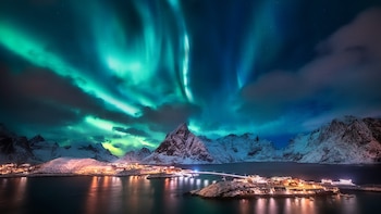 La aurora boreal, uno de