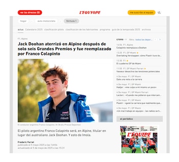 Franco Colapinto