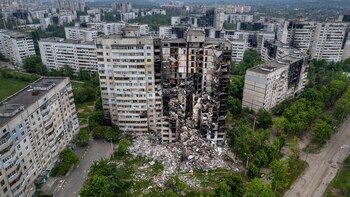 Una vista aérea de edificios
