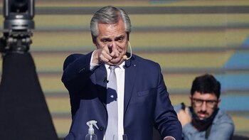 Alberto Fernández habló de 2023