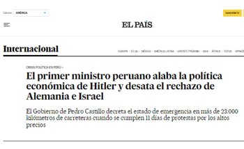 Prensa internacional informó sobre Aníbal