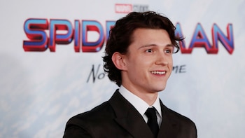 Cast member Tom Holland attends