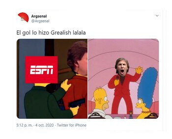 memes de la derrota del Liverpool 7-2 ante el Aston Villa