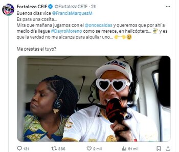 Fortaleza le pidió prestado el