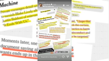 Robyn Lively apoya públicamente a