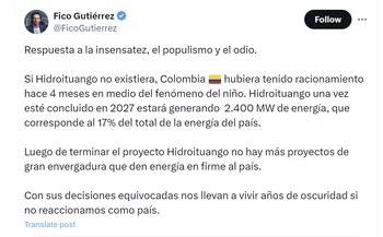 El alcalde Federico Gutiérrez defendió