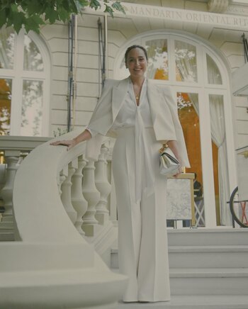 Tamara Falcó, con el look