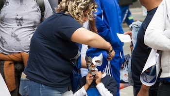 El luchador Blue Demon fue