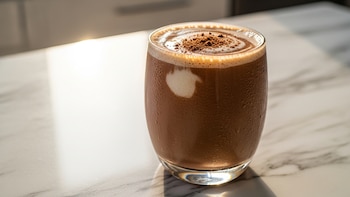 Licuado de cacao puro con café: receta para mejorar el rendimiento físico y la nutrición matutina