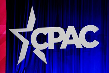 Logo de la CPAC. (REUTERS/Elizabeth