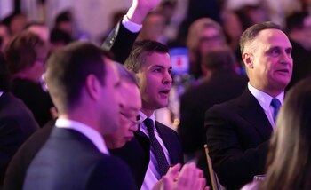 El Presidente Peña durante la