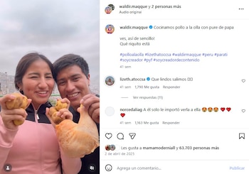 Waldir Maqque y Lizeth Atoccsa: