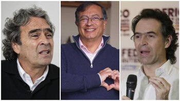 Sergio Fajardo, Gustavo Petro y