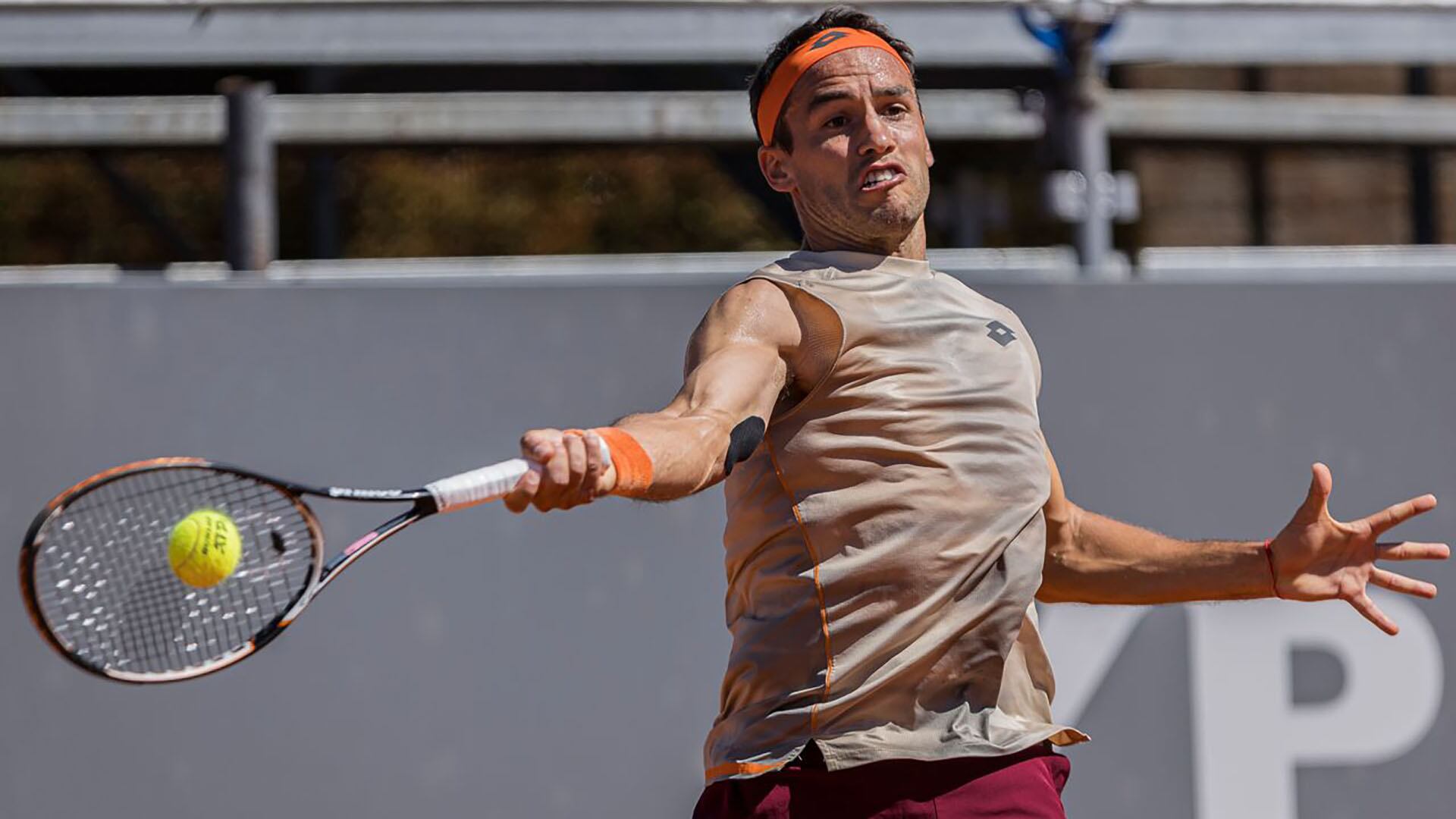 Nicolás Kicker venció en los octavos de final del Challenger de Buenos Aires a Facundo Bagnis (Foto: Challenger BA)