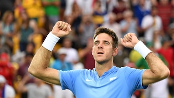 Del Potro en Río 2016, uno de los momentos más felices de su carrera deportiva (Foto: AFP)