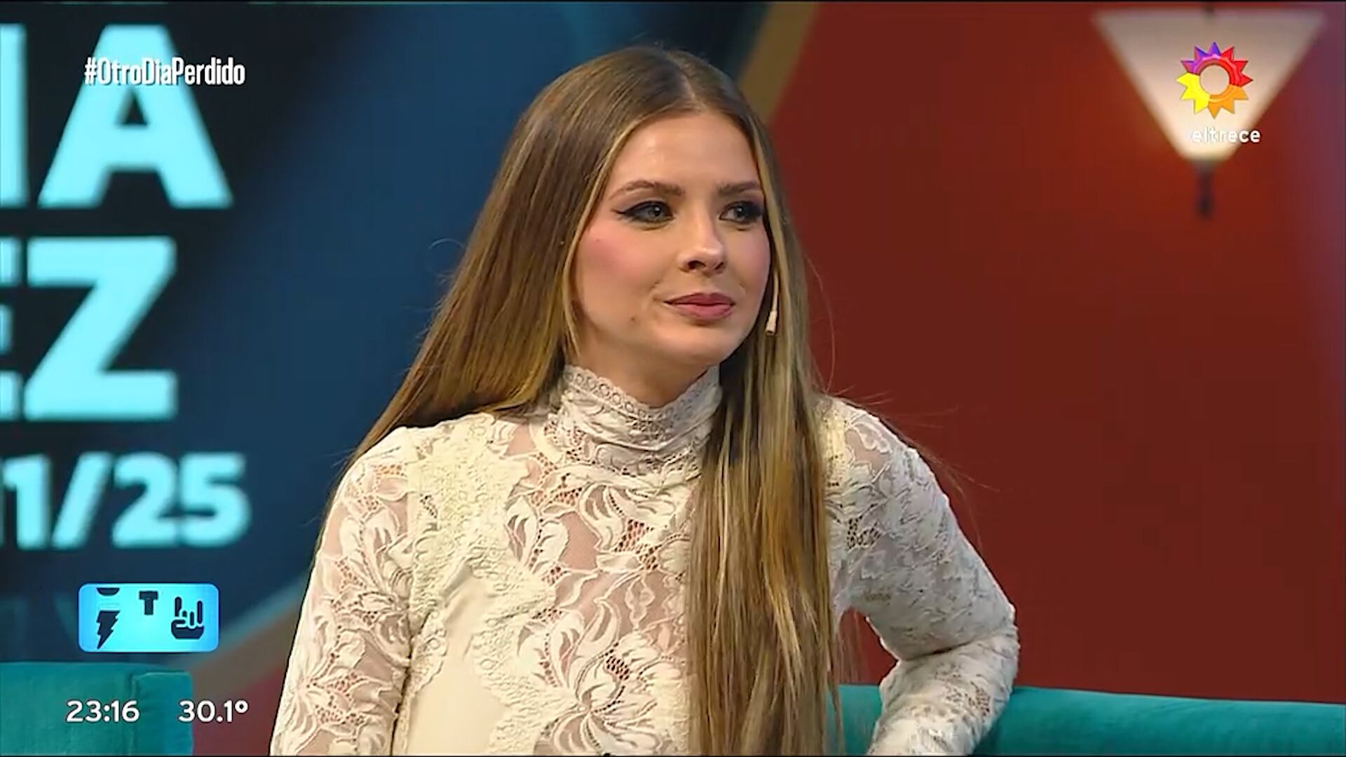 El look que eligió la China Suárez para su entrevista con Mauro Icardi