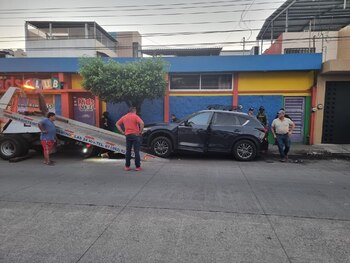 El vehículo estaba abandonado
(X/@armadas_mexico)