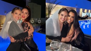 Laura Spoya y Camila Escribens