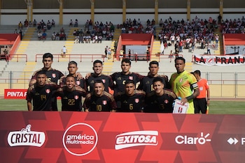 La selección peruana presente en