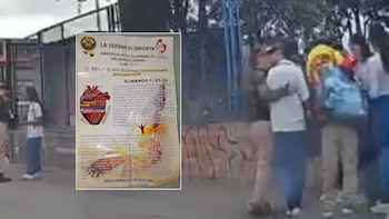 Video: investigarán a un grupo religioso que habría impedido la entrada de jóvenes a un colegio en Bogotá