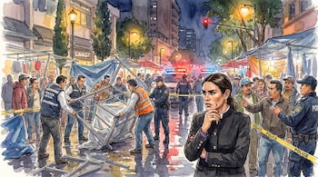 Alessandra Rojo de la Vega, alcaldesa de Cuauhtémoc, señaló que lo ocurrido durante el operativo no fue un incidente aislado ni un desacuerdo administrativo, sino una agresión directa. (Imagen ilustrativa generada con IA | Infobae México)