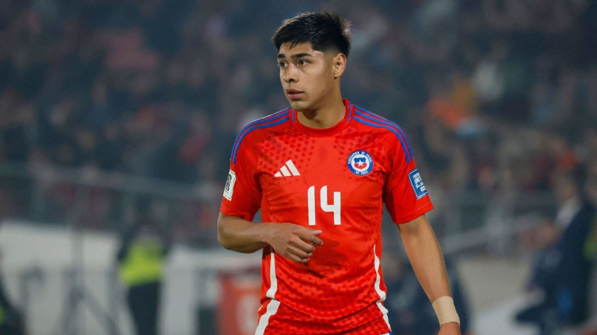 Darío Osorio es uno de los nuevos rostros de Chile. - Crédito: AFP
