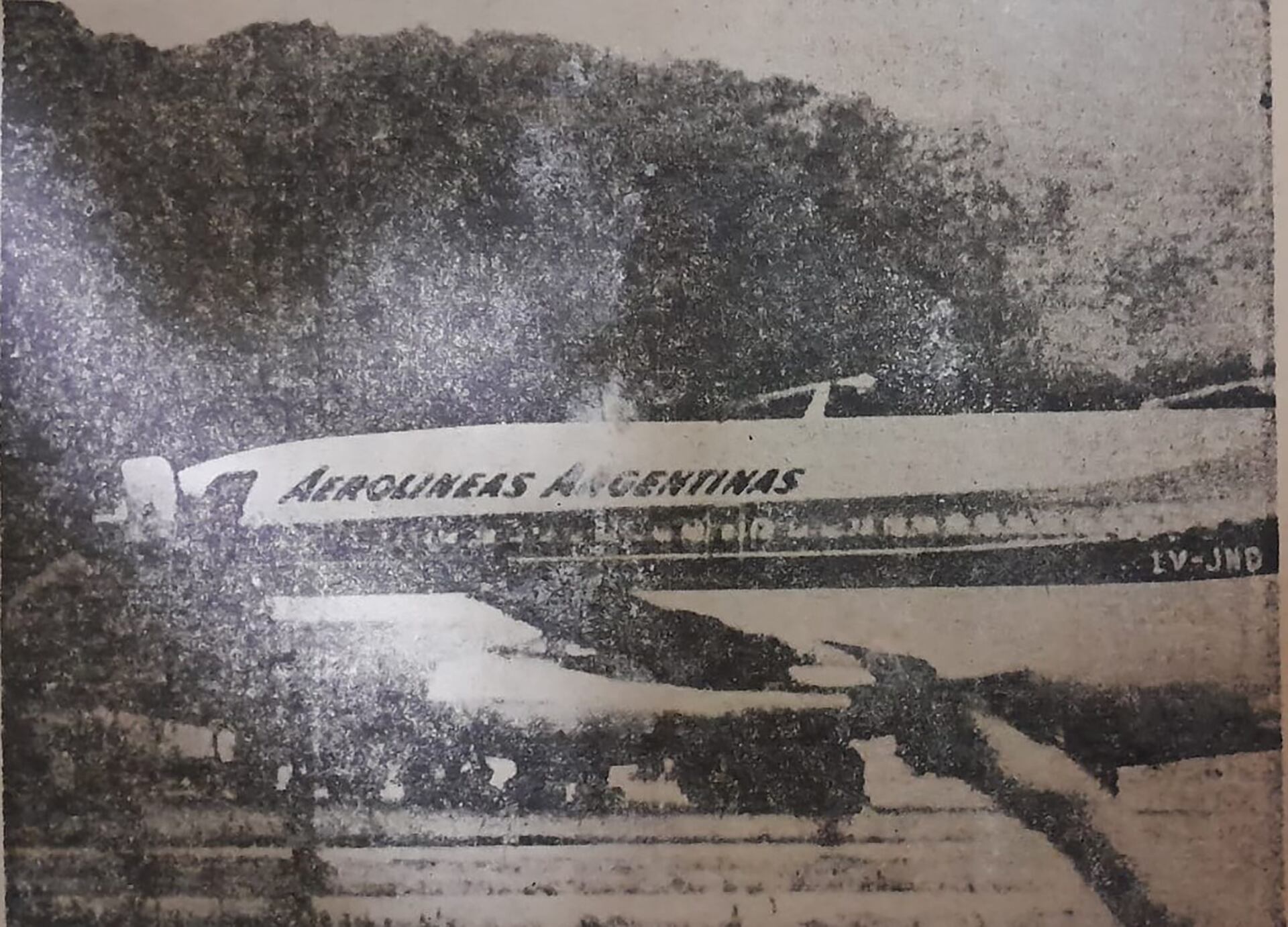 El secuestro del Boeing 732 de Aerolíneas Argentinas, matrícula LV-JND, mantuvo en vilo a las autoridades aeronáuticas