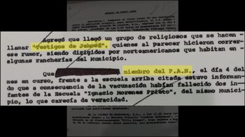 Registros de la DFS donde