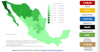 Coronavirus en México 12 diciembre