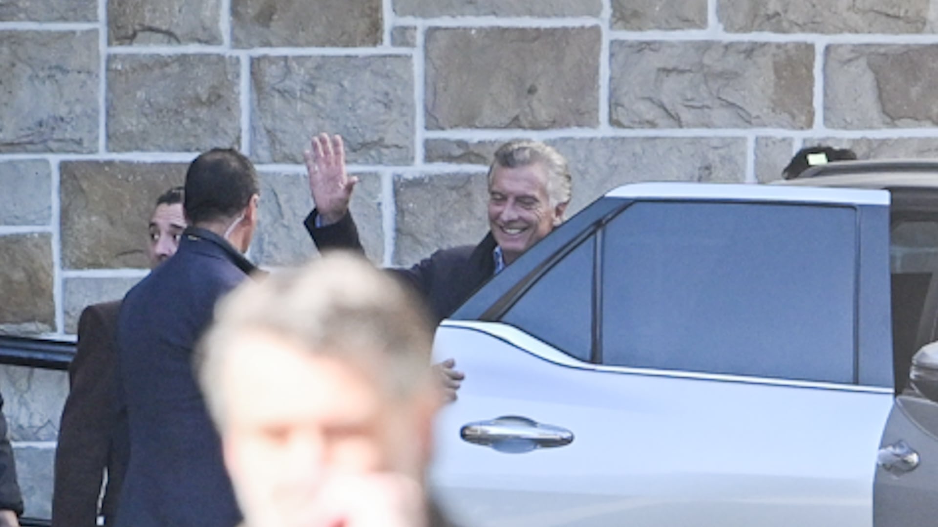 Mauricio Macri en Vicente López (Adrián Escandar)