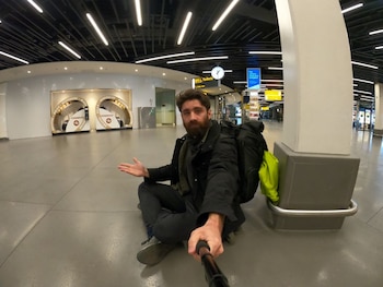 Aeropuerto de Amsterdam, después de