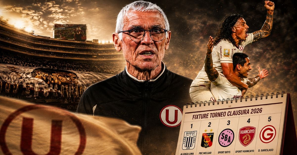 Fixture que le resta a Universitario en el Torneo Clausura 2026: partidos para pelear por el título de la Liga 1