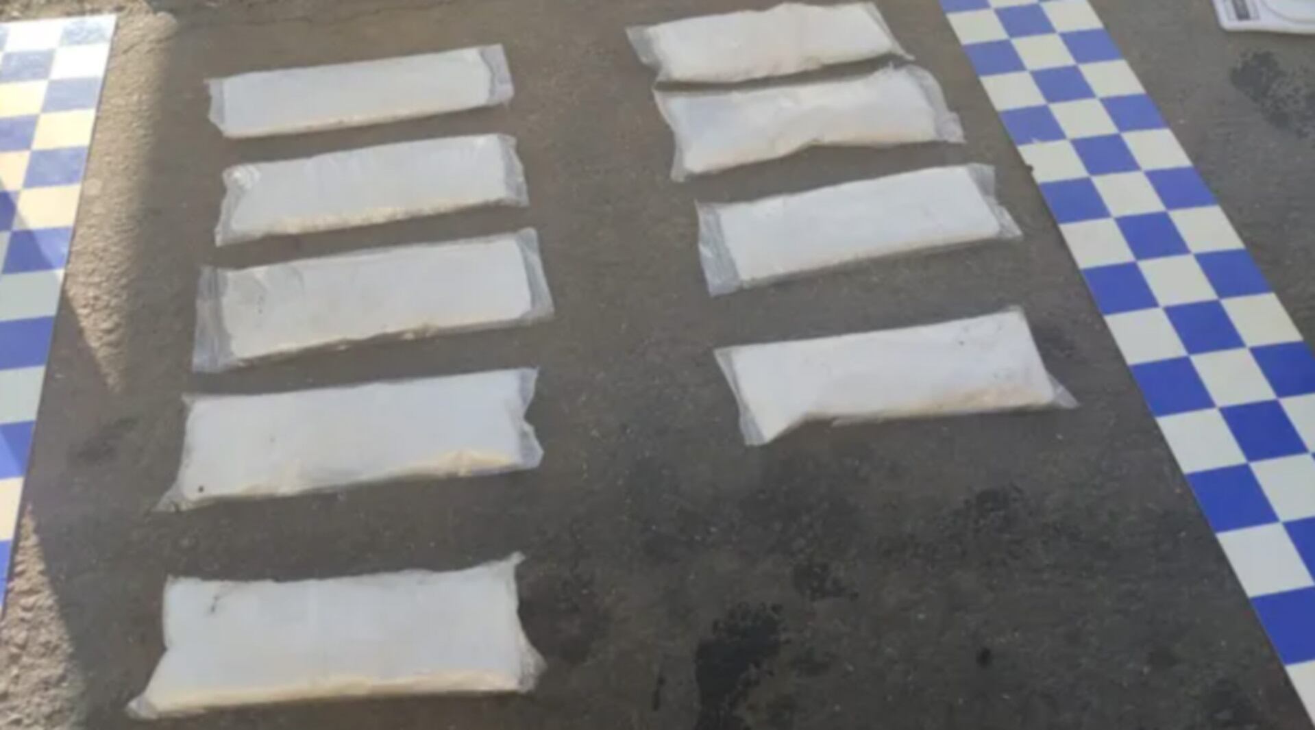 La cocaína secuestrada a la oficial de la Policía Federal detenida en Entre Ríos (El Doce.tv)