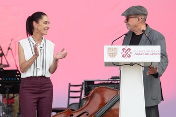 El cantante se dijo agradecido