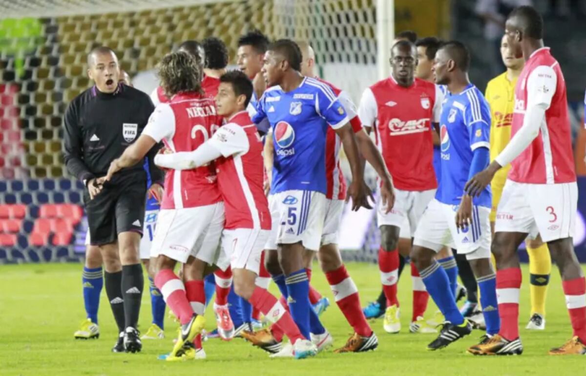 El colombiano ha afirmado que la mayoría de expulsiones se debieron a la fama que tenía con los árbitros - crédito Colprensa